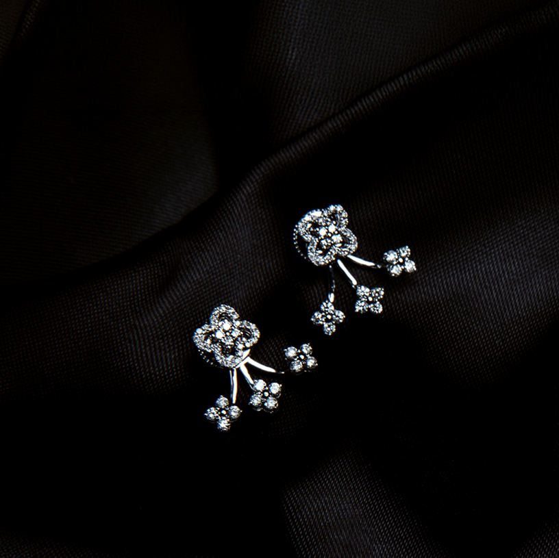 Floral Cascade Earrings