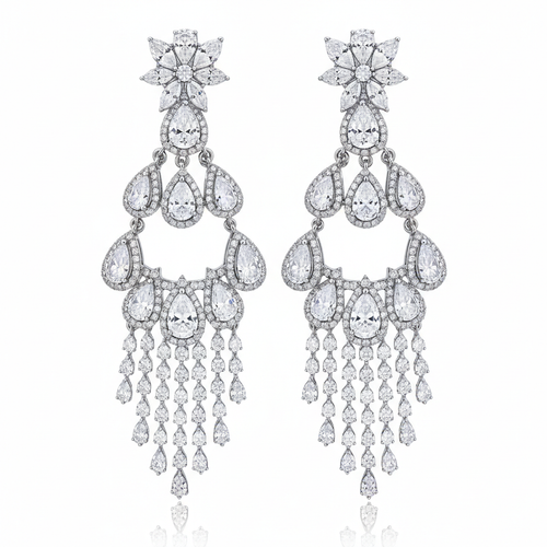 Chandelier Diamond Earrings
