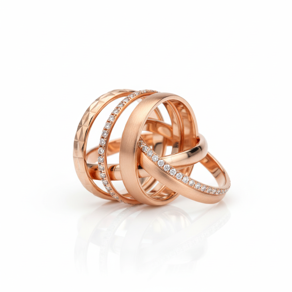 Stackable Rose Gold Band