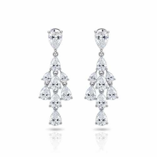 Diamond Drop Earrings