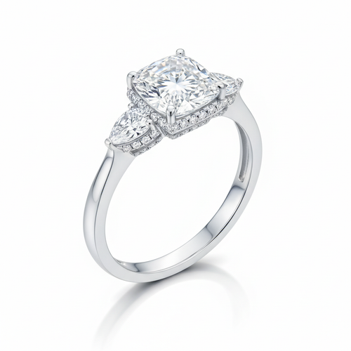 Three Stone Diamond Ring